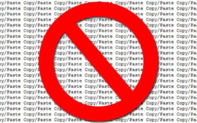 Just Say No to Duplicate Content
